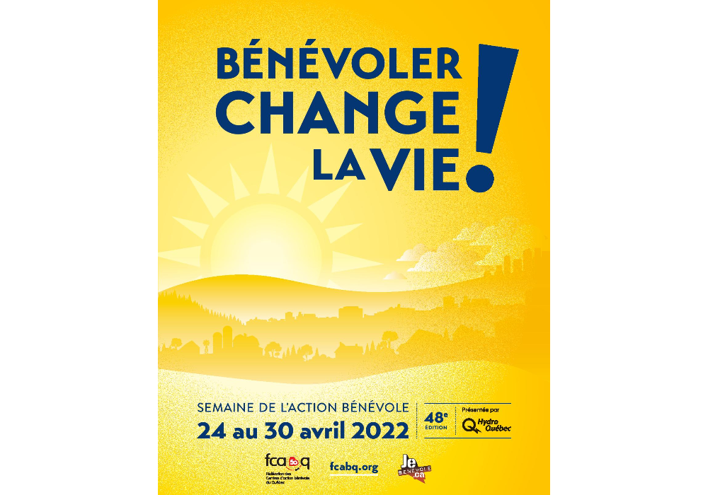 Semaine de l’action bénévole 2022 : Les CAB du Saguenay-Lac-Saint-Jean s’allient pour promouvoir le bénévolat