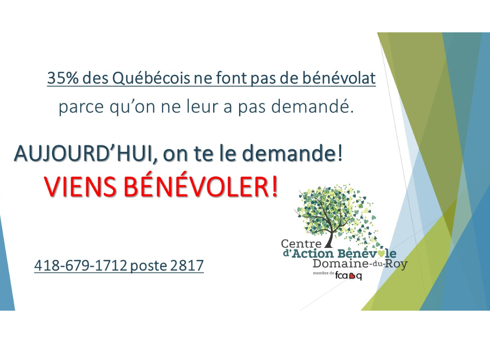 Semaine de l’action bénévole 2023